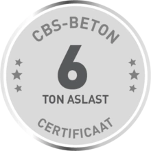6 ton aslast certificaat