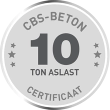 10 Ton aslast certificat
