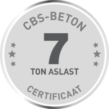 7 Ton Aslast certificat