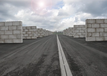 Beton blokken, Modulobloc, lego blokken, recyclage, CBS Beton, betonnen muren