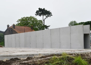 H-Wanden, Sleufsilowanden, Silo Couloir, Fahrsilowände; H-wande, CBS BETON