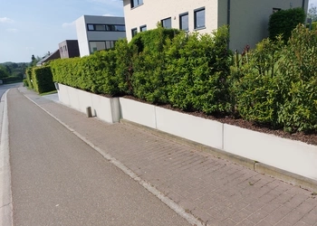 Villa, keerwanden, cbs beton, betonnen wanden Villa, keerwanden, cbs beton, betonnen wanden