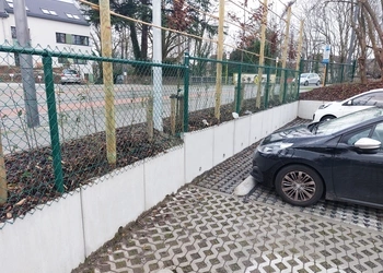 Keerwanden, betonnen wanden, CBS Beton, grondwerken, parking