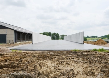 Sleufsilowanden, Silo Couloir, Murs de Soutènement, L-Steine, CBS Beton, Landbouw, Sleufsilo Sleufsilowanden, Silo Couloir, Murs de Soutènement, L-Steine, CBS Beton, Landbouw, Sleufsilo