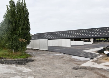 Sleufsilowanden, keerwanden, landbouw, beton, CBS beton Wielsbeke, Agriwanden