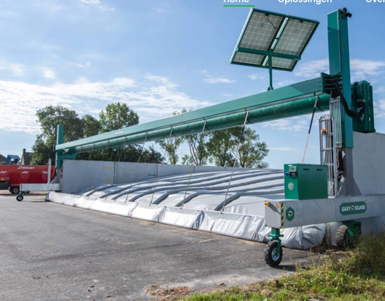 Easy Silage, CBS Beton, afdeksysteem, Wisselrol