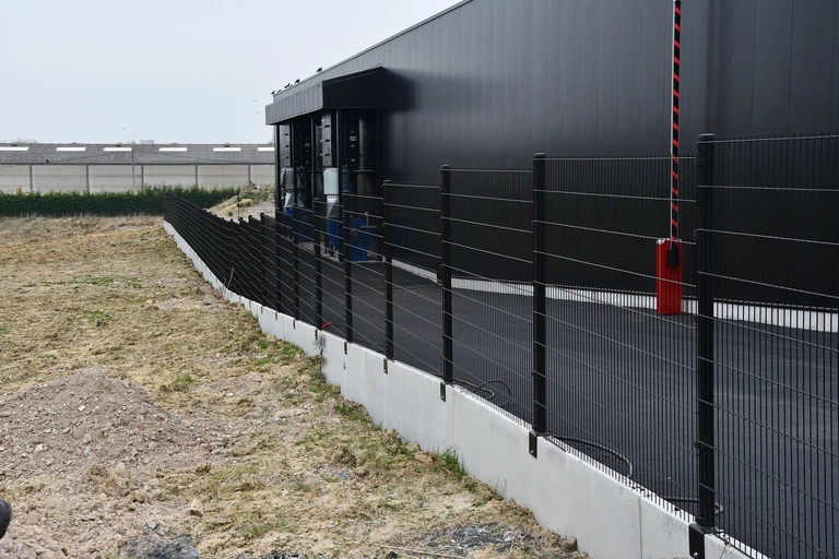 Keerwanden, afbakening, CLF10GS wanden, betonnen wanden, CBS Beton, Wielsbeke 1